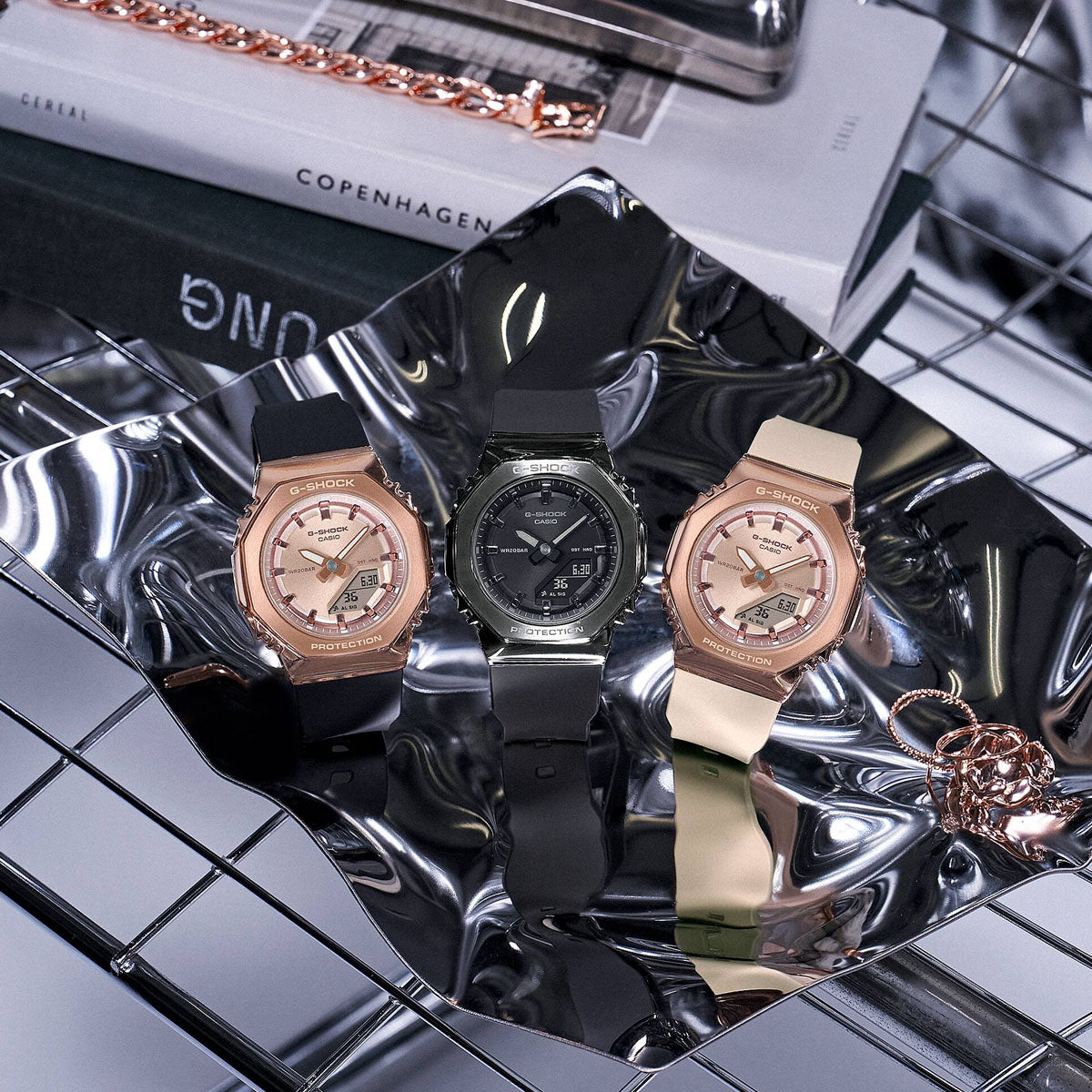 CASIO G-SHOCK Mod. MINI OAK G-STEEL-3